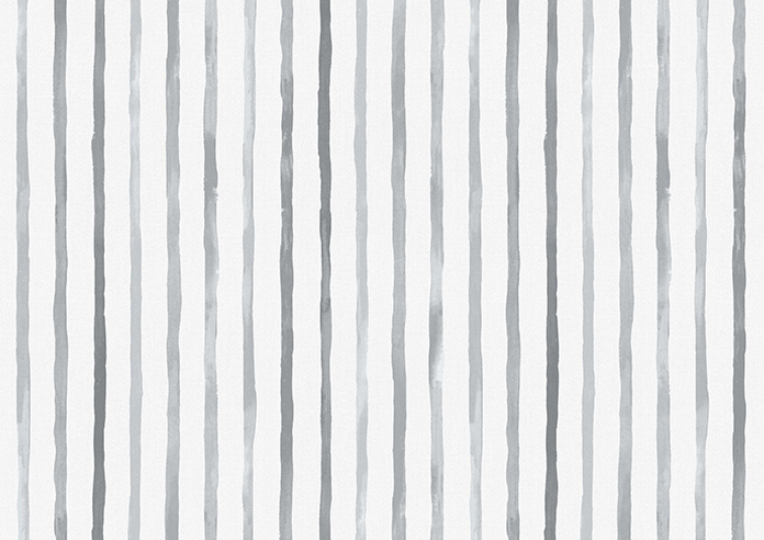 Vintage Stripe, Mixed Grey - Motorised Roman Blind - Image 7